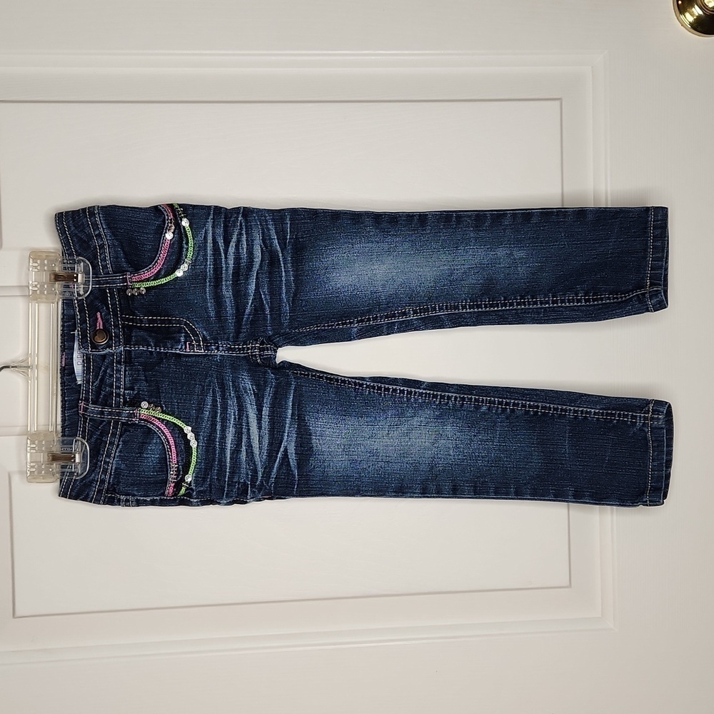 PIPER Baby Sequin Pocket Jeans Size 3T